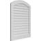 Ekena Millwork Arch Top Surface Mount PVC Gable Vent: Functional, w/ 3-1/2"W x 1"P Standard Frame, 34"W x 42"H GVPAR34X4201SF - alternate 3
